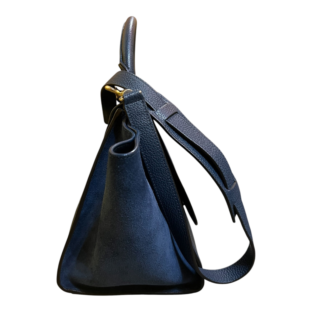 Céline Small Leather Trapeze Satchel