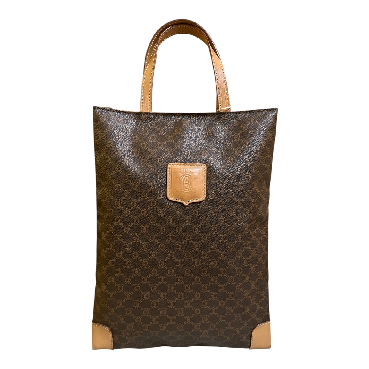 Céline Macadam Coated Canvas Tote