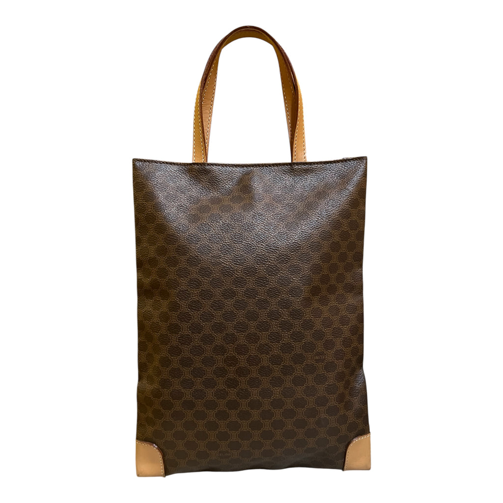 Céline Macadam Coated Canvas Tote