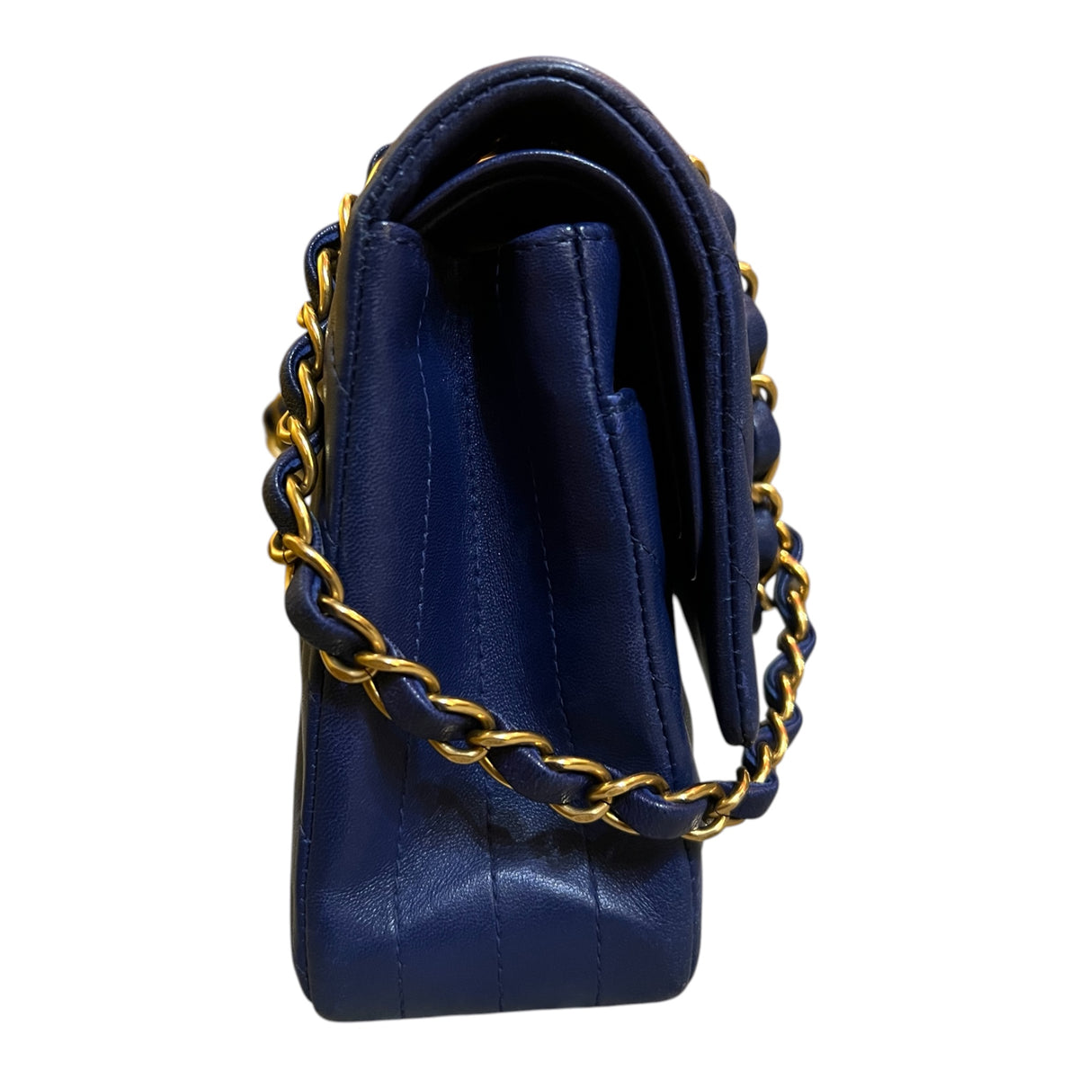 2015 Chanel Medium Classic Chevron Lambskin Double Flap Handbag
