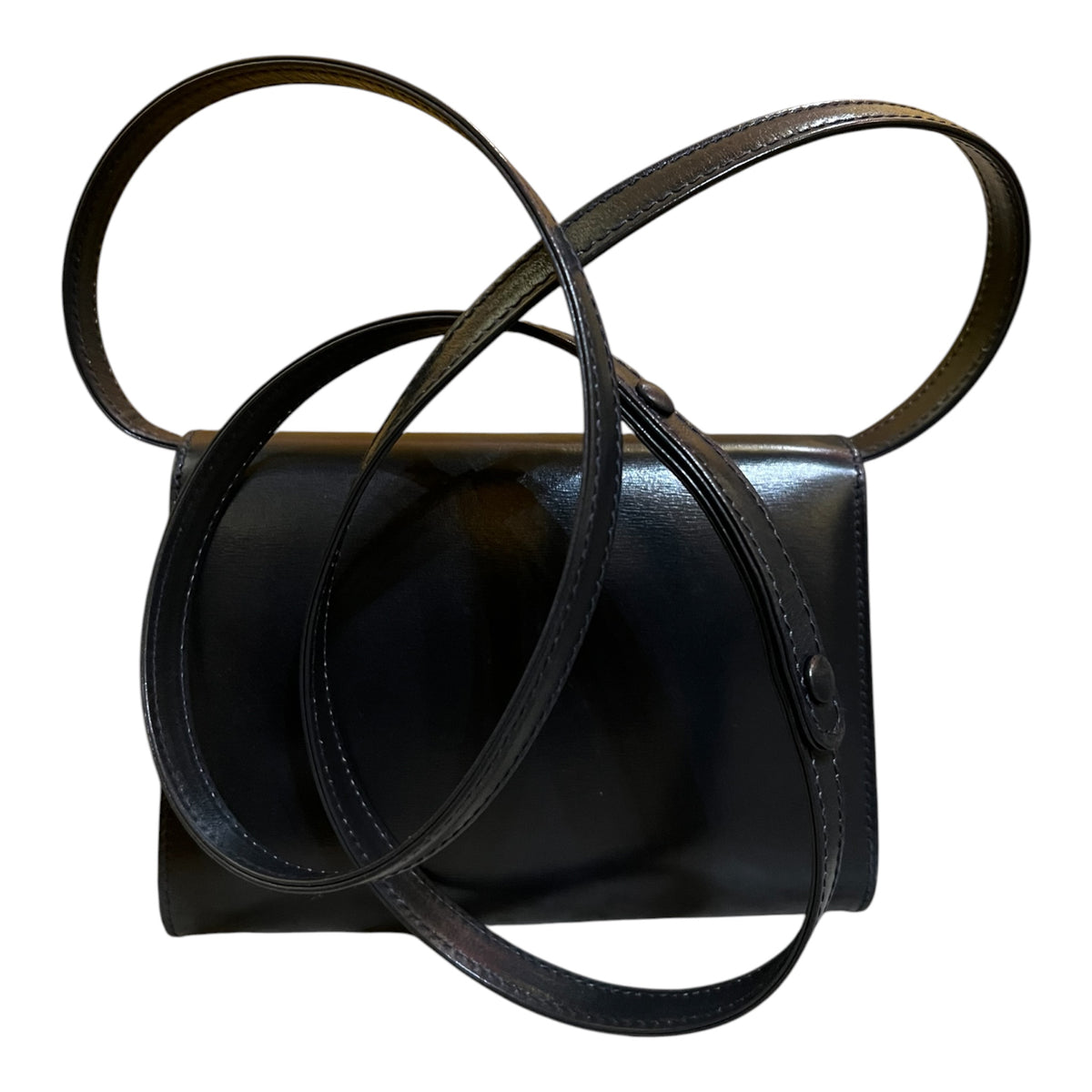 Gucci Leather Horsebit Crossbody Bag
