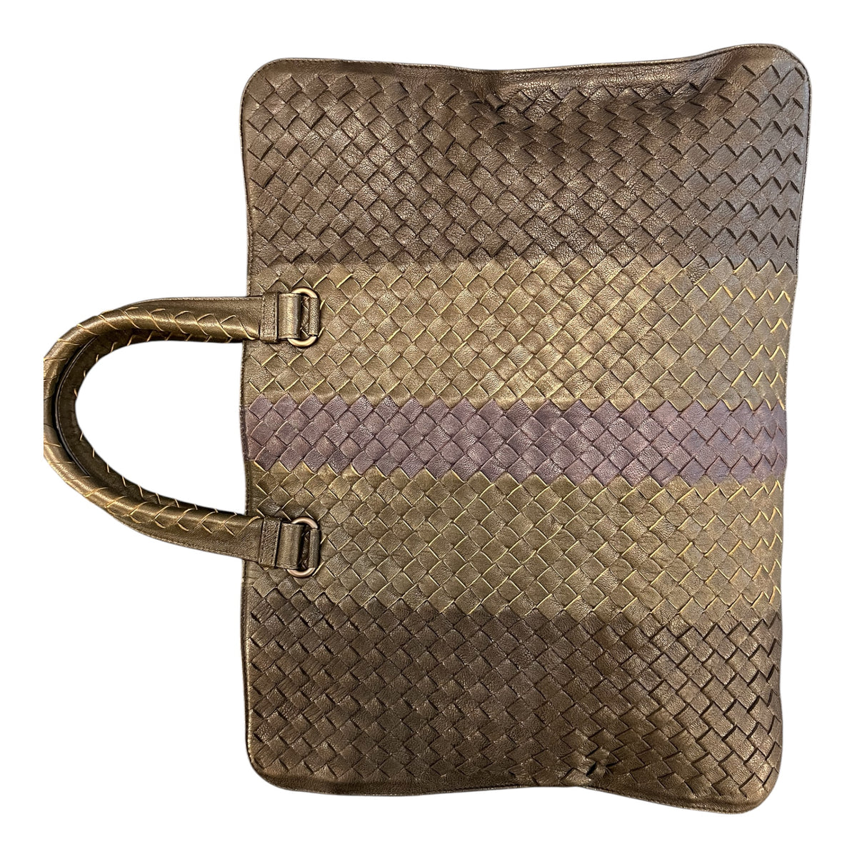 Bottega Veneta Nappa Intrecciato Club Fume Briefcase