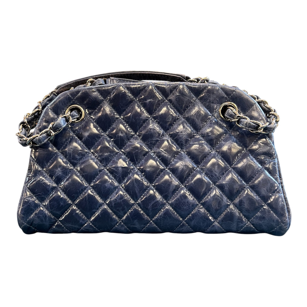 2011 Chanel Small Aged Calfskin Just Mademoiselle Bowling Bag
