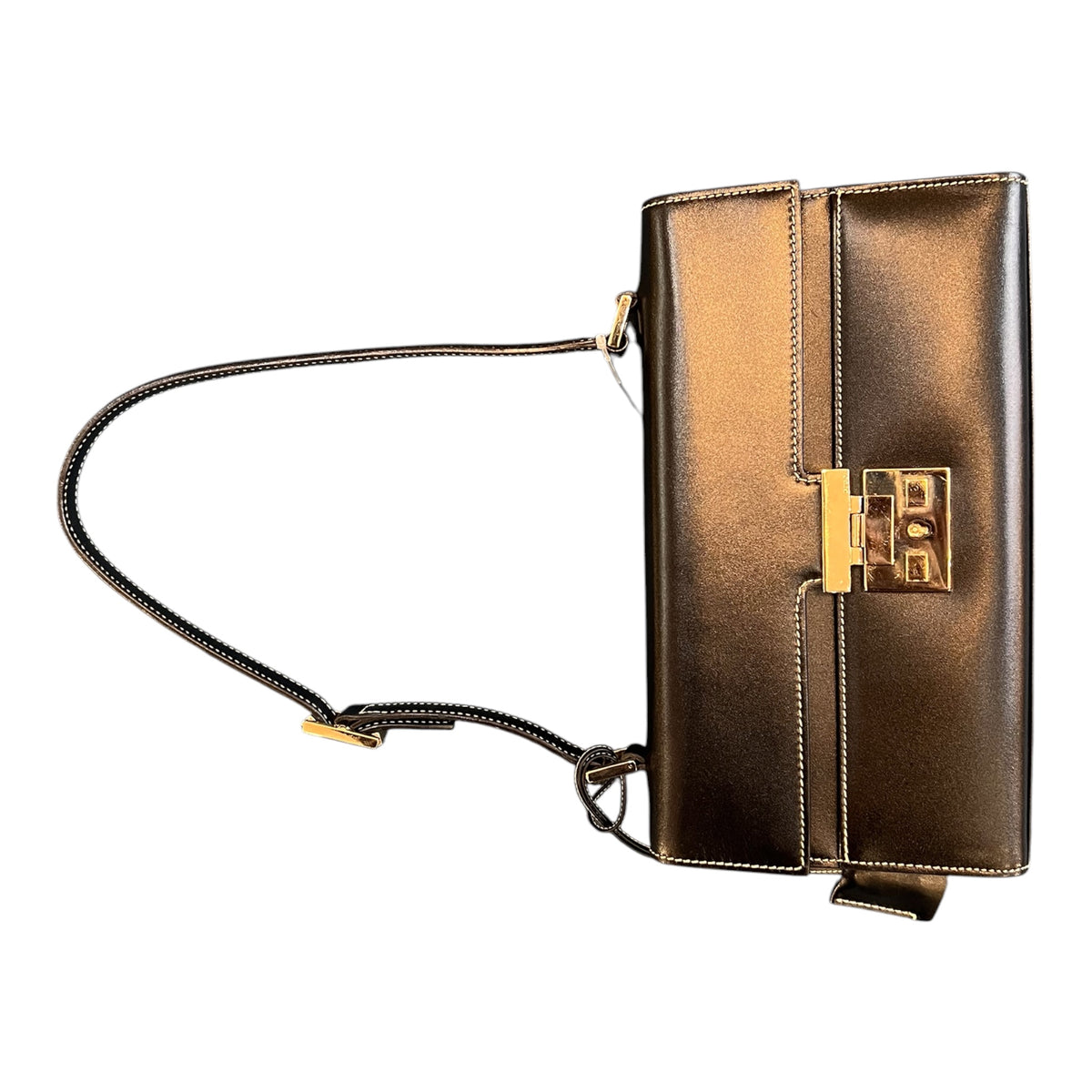 Gucci Calfskin Lady Lock Shoulder Bag