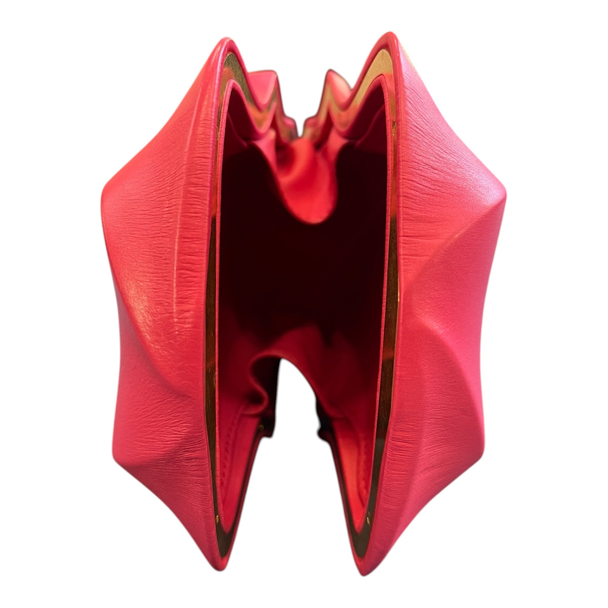 Bottega Veneta Calfskin The Whirl Clutch