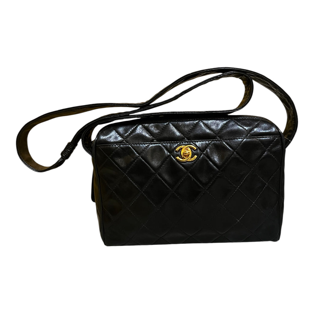 1996 Chanel CC Quilted Lambskin Camera Bag