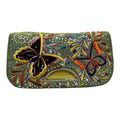 Dior Canvas Embroidered Butterfly Malice Clutch