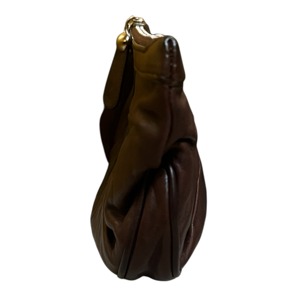 Dior Leather Babe Clutch Brown