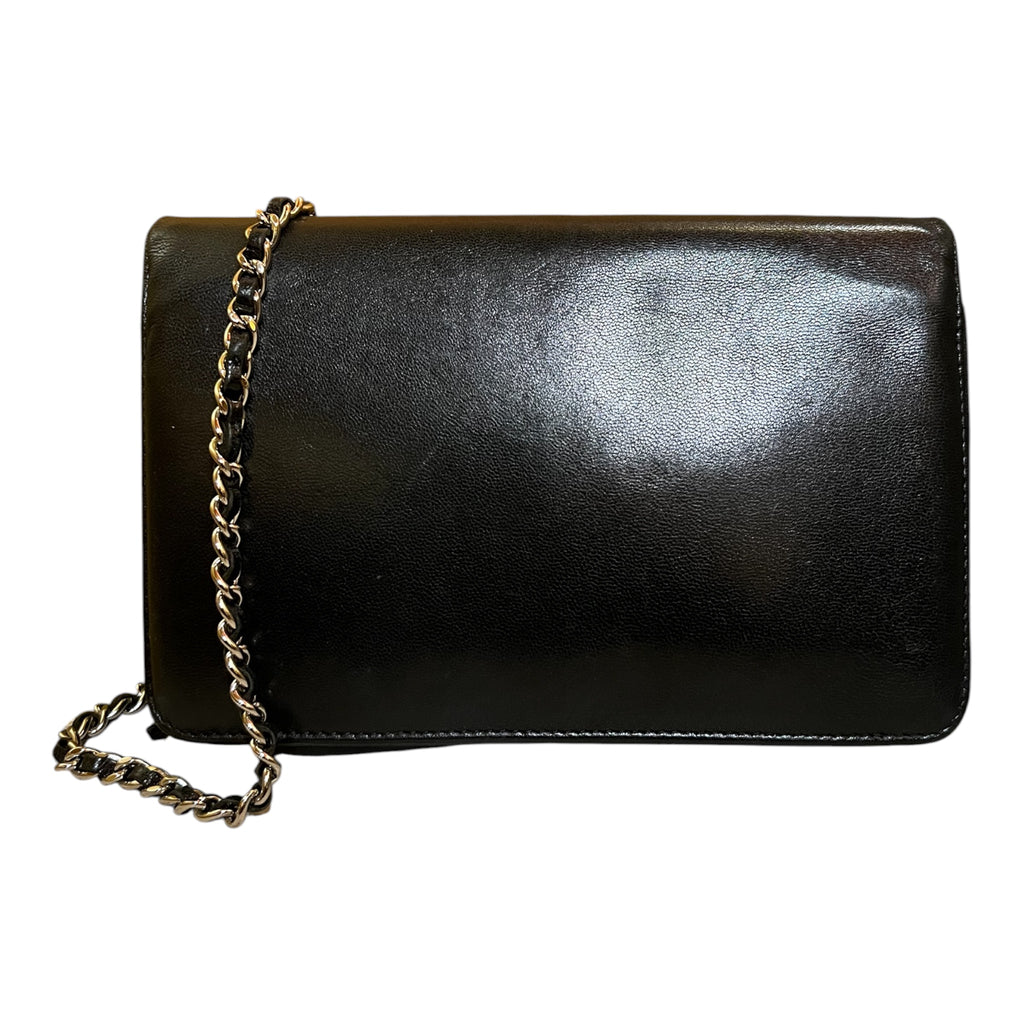 2010 Chanel CC Calfskin Wallet on Chain