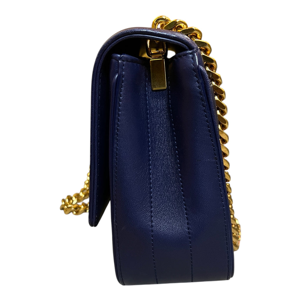 Yves Saint Laurent Medium Lambskin Monogram Vicky Chain Bag