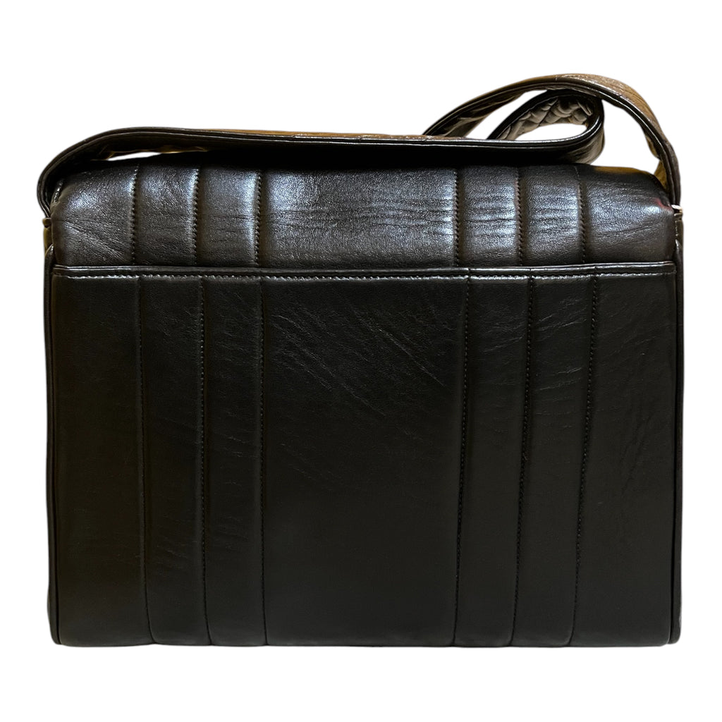 1991 Chanel Vertical Quilt Lambskin Flap Handbag