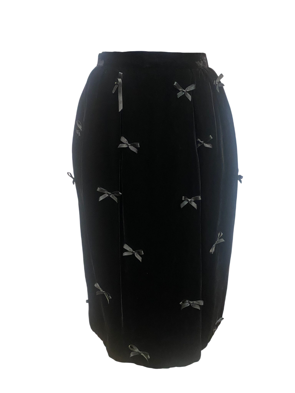 Christian Dior Black Skirt with Bows