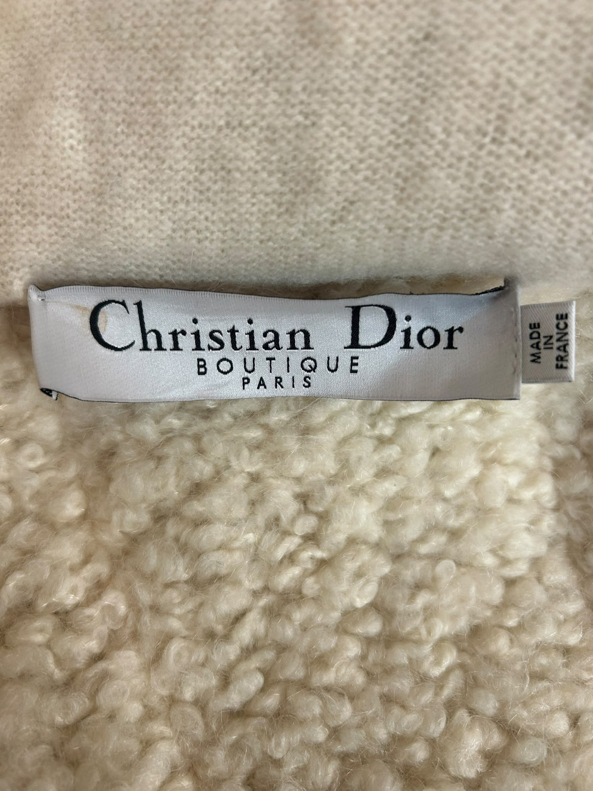 Christian Dior FW2006/07 Ecru Wool Jacket by John Galliano