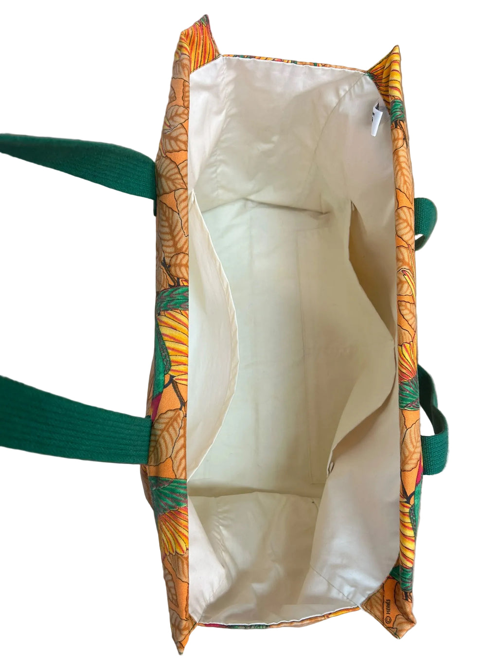90s Hermès Beach Bag "the Parrots"