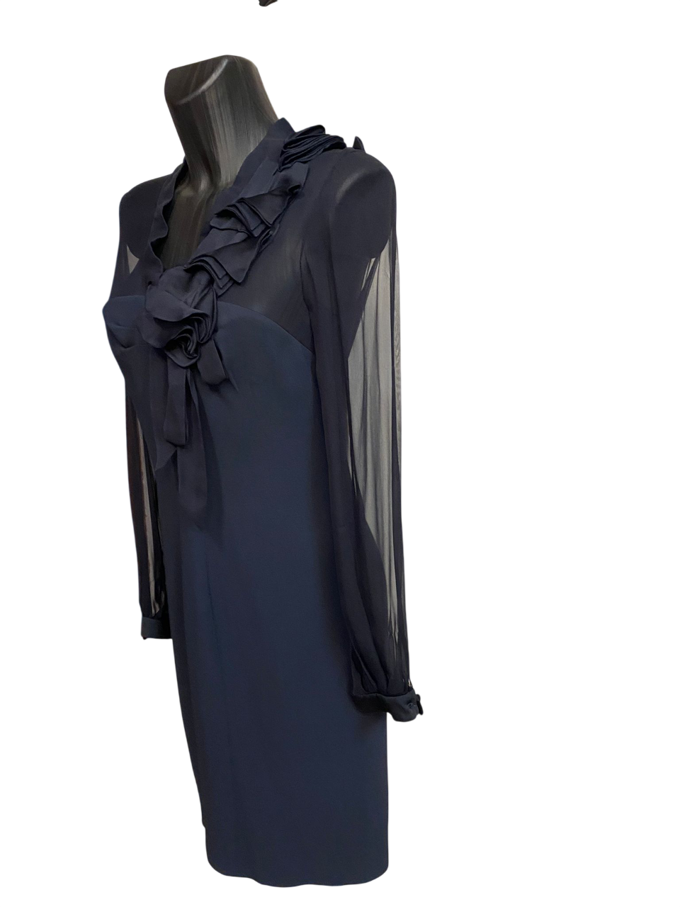 Valentino F/W2008 Blue Dress