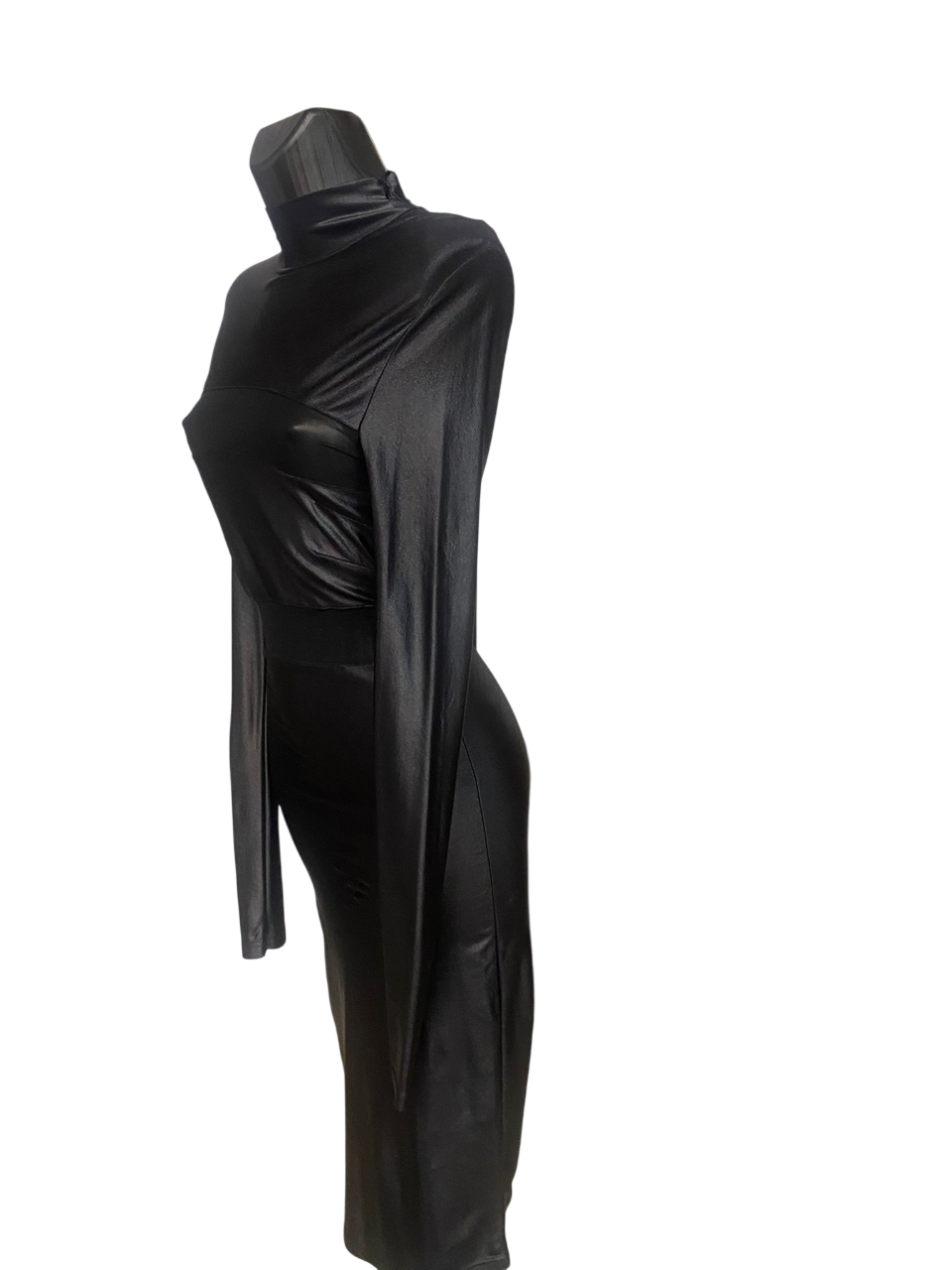 Paco Rabanne Long Dress with Transparences