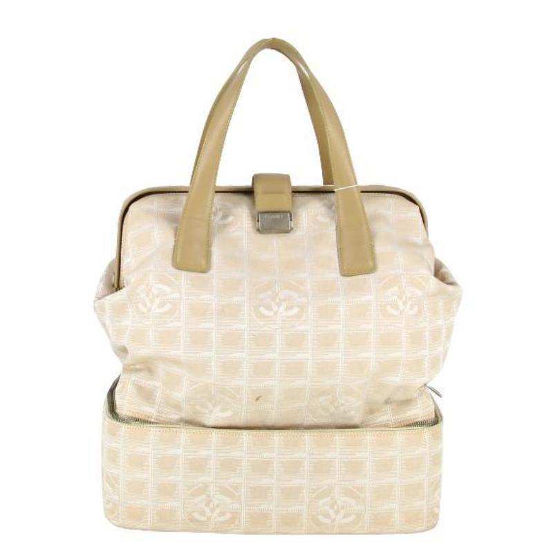 1999 Tote Bag Chanel Fabrics In Pink Monogram