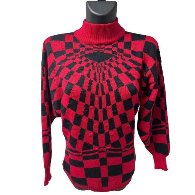 Gianni Versace Black and Red Pull
