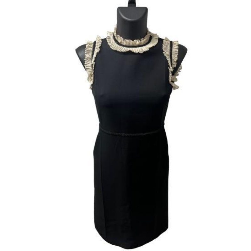 Alessandro Michele x Gucci Ruffled Black Dress (2016)