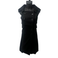 Christian Dior Black Double Breasted Dress