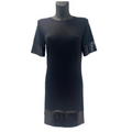 Christian Dior Cashmere Black Dress with Sequins