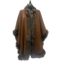 YSL Fur Cape