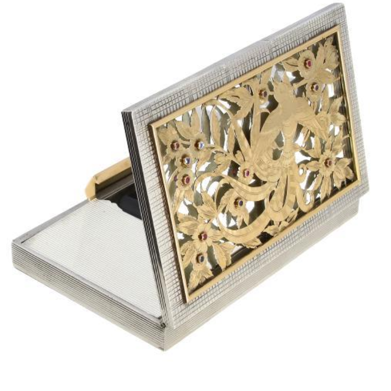 Boucheron Silver Vanity Case