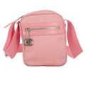 2005 Chanel Pink New Travel Line Crossbody Bag