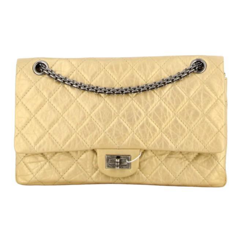 2012 Chanel Gold Reissue 2.55 Crossbody Bag