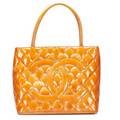 Chanel Orange Medaillon Bag