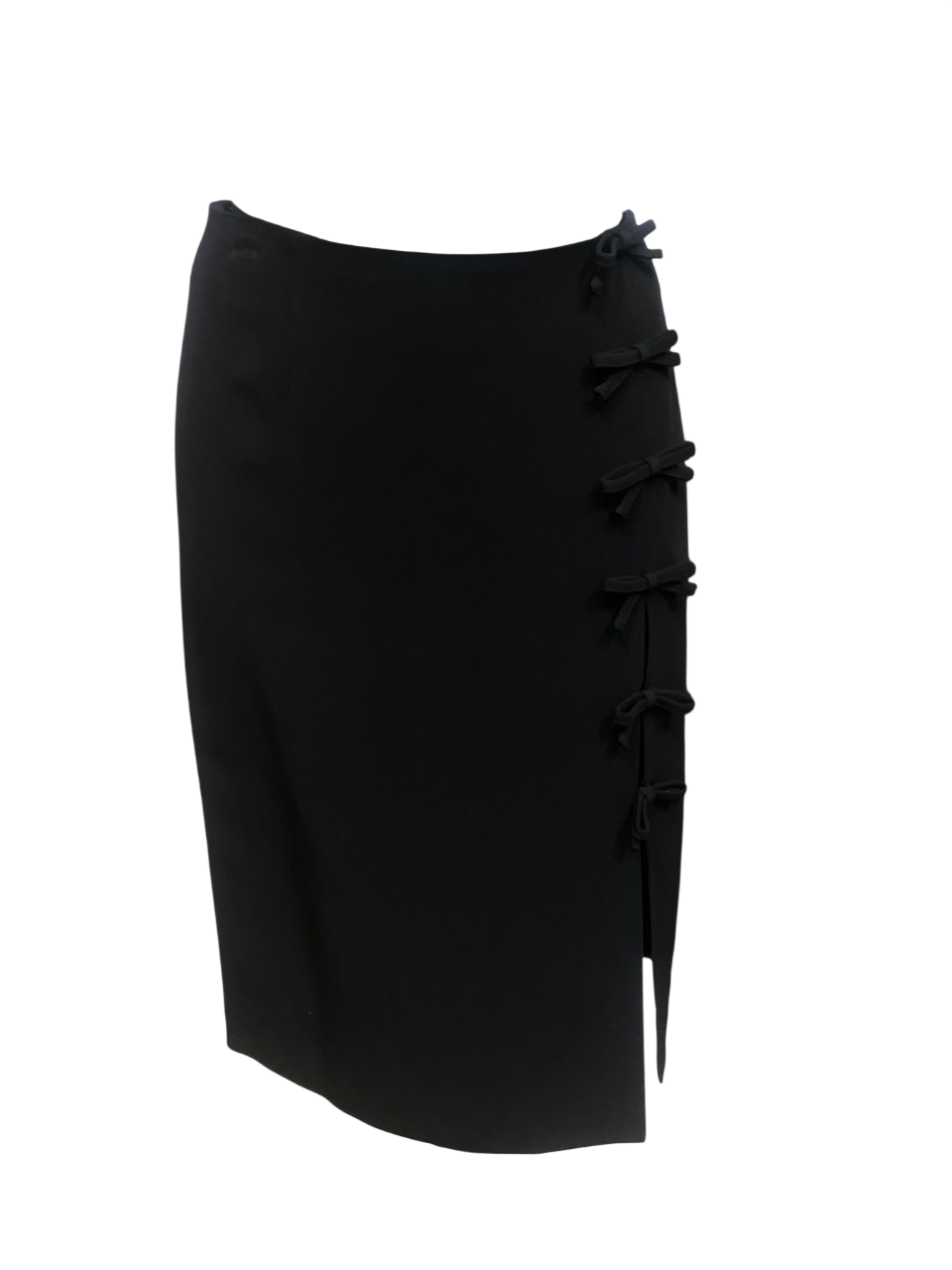 Cheap and Chic by Moschino Black Skirt with Bows