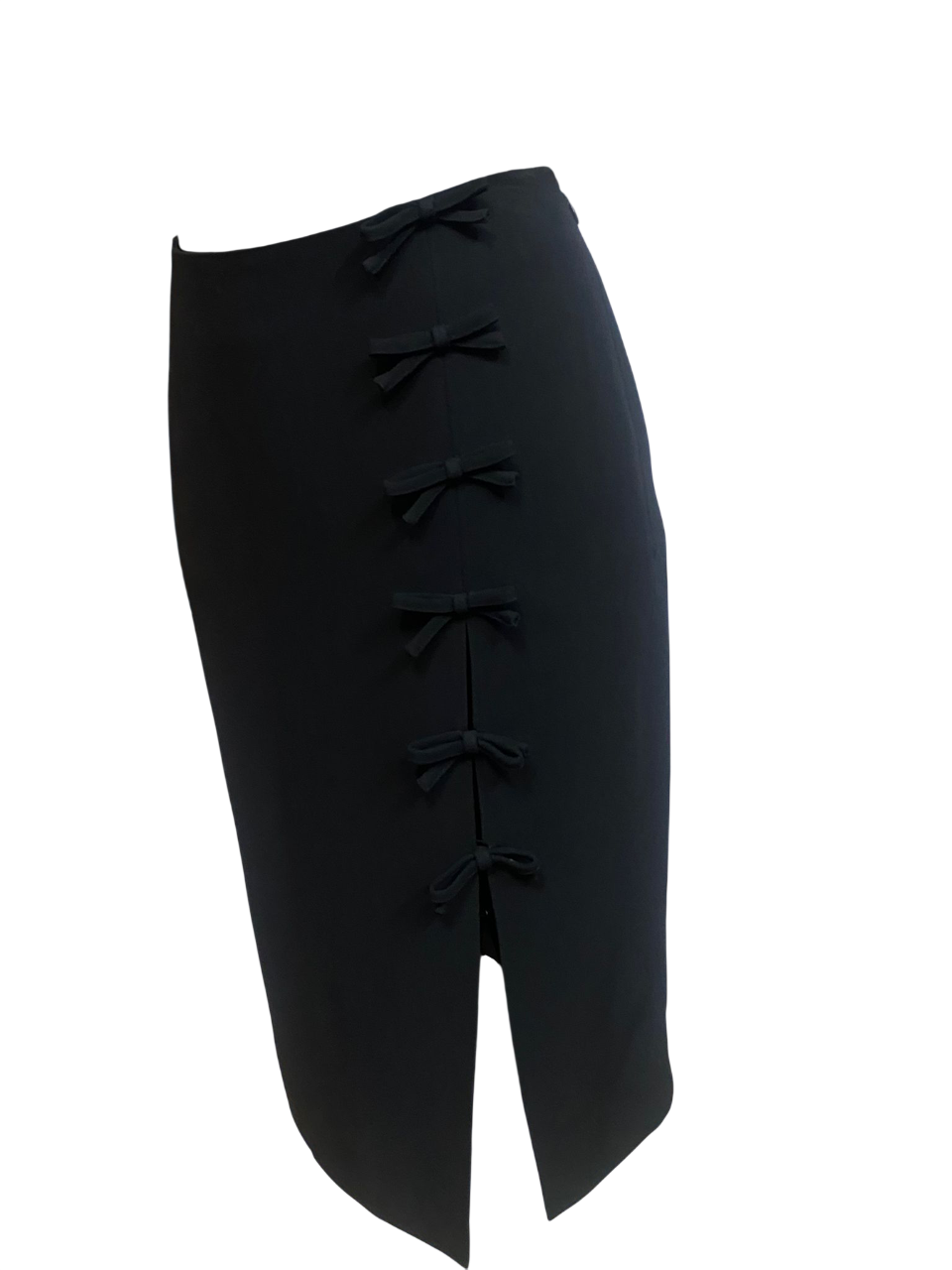 Cheap and Chic by Moschino Black Skirt with Bows
