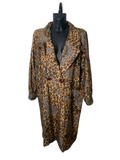 Yves Saint Laurent Leopard Trench