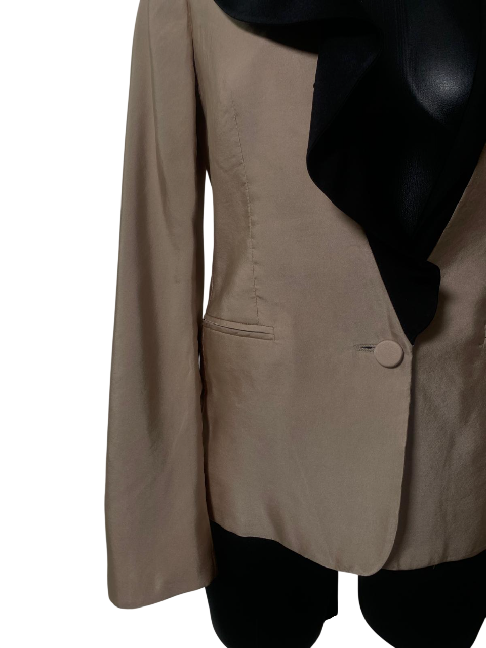 Valentino Bicolor Elegant Jacket