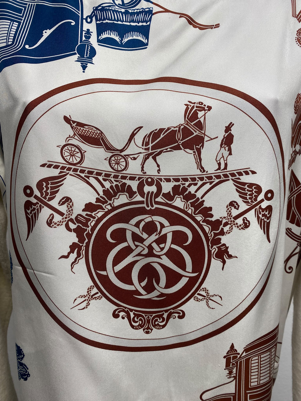 Hermès Tunique Twillaine "Ex Libris"