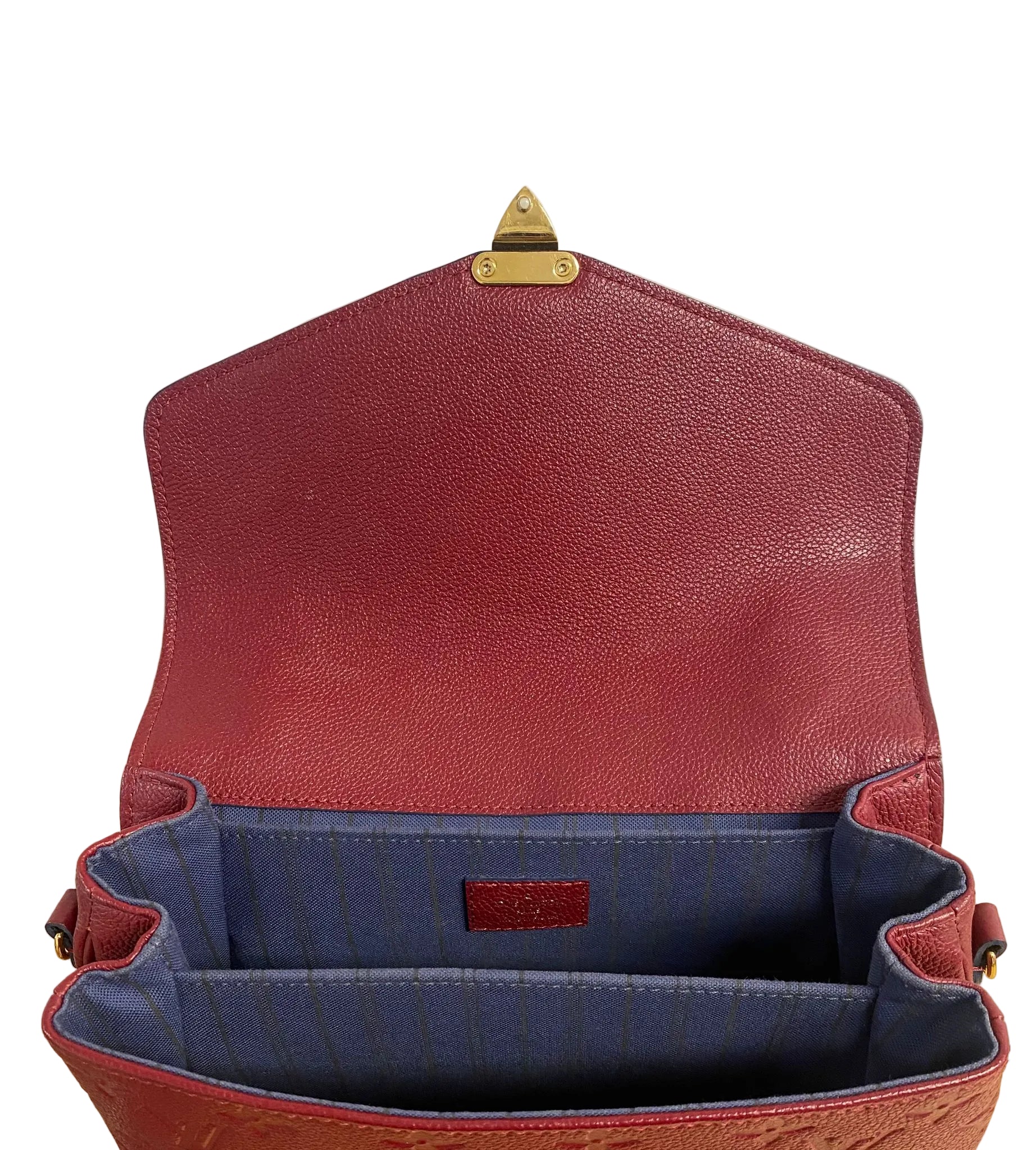 Louis Vuitton Metis Red Monogram Bag