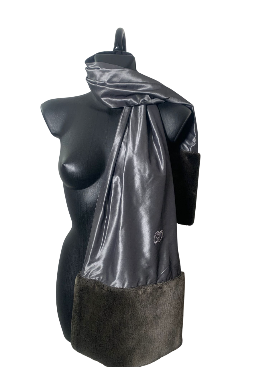 Christian Dior Grey Scarf
