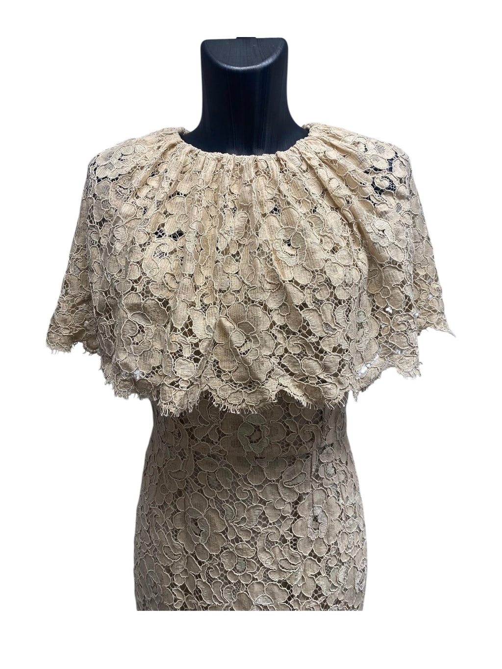 FW2012 Dolce & Gabbana Haute Couture Midi Dress in Lace