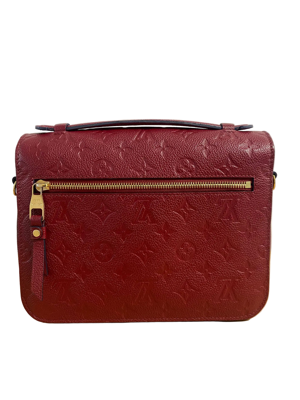 Louis Vuitton Metis Red Monogram Bag