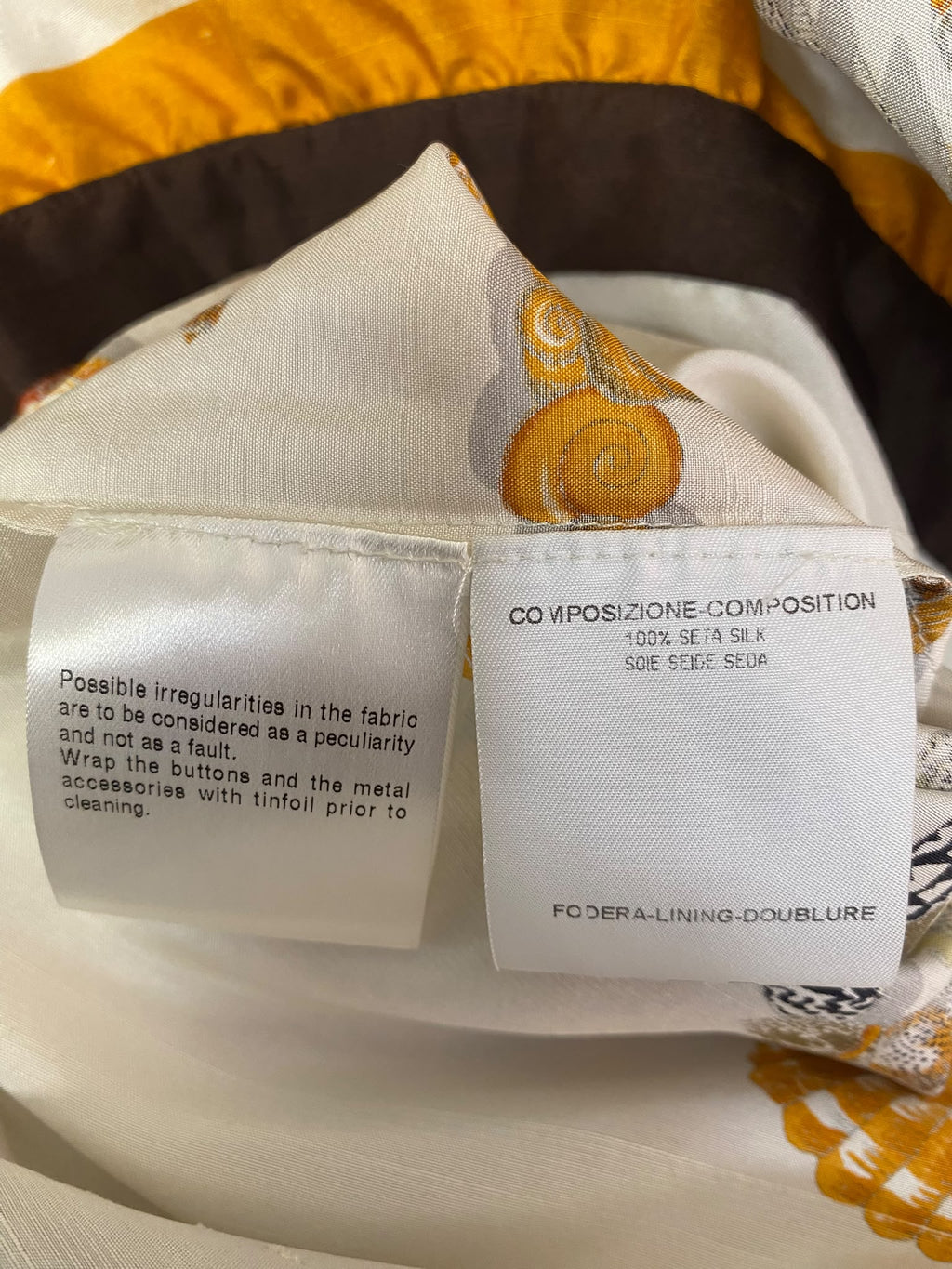 Gucci Seashell Print Silk Mini Dress – Size IT 40
