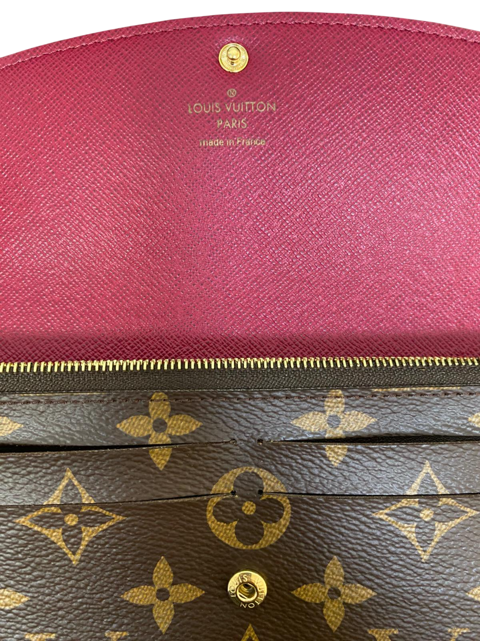 Louis Vuitton Portefeuille Emilie Monogram
