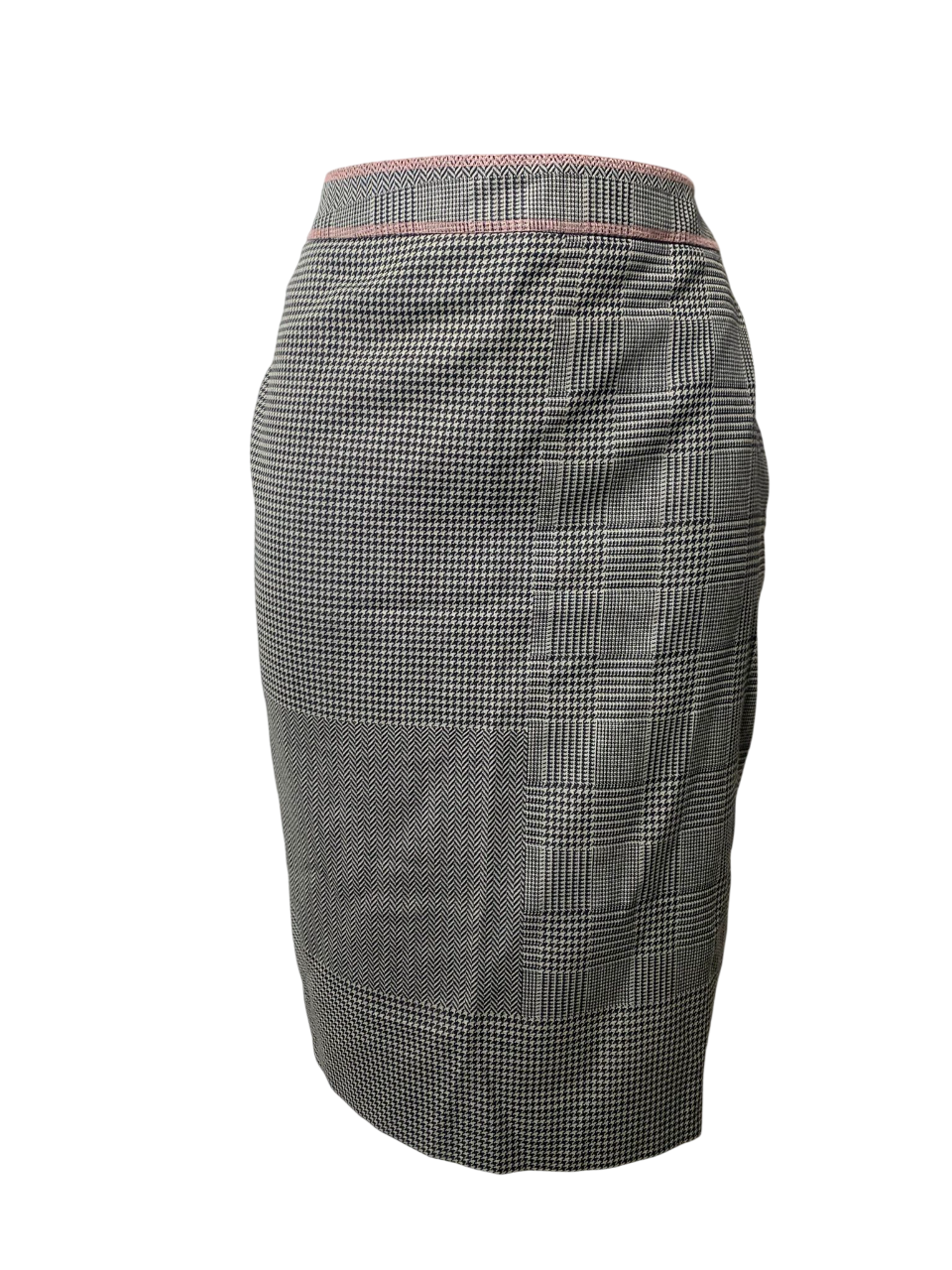 John Galliano x Dior Plaid Skirt