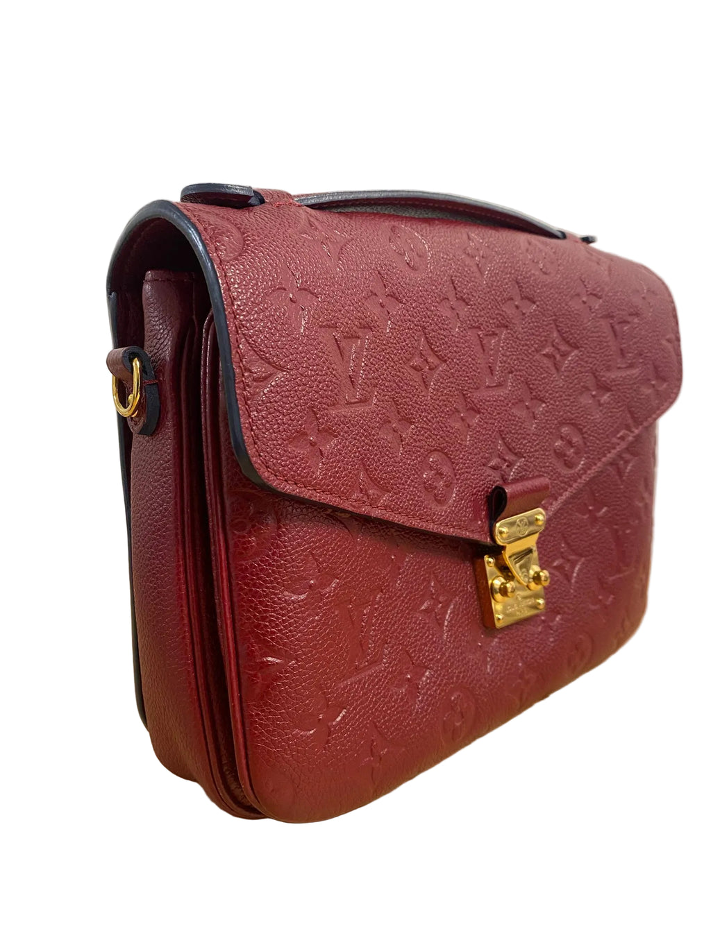 Louis Vuitton Metis Red Monogram Bag