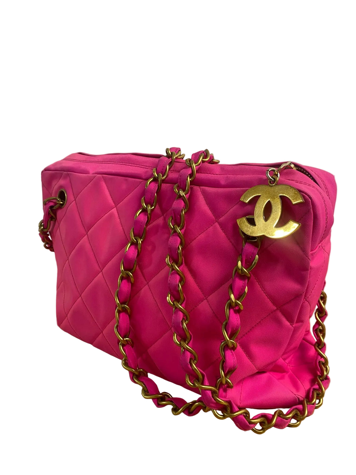 1991-1993 Chanel Pink Shoulder Bag