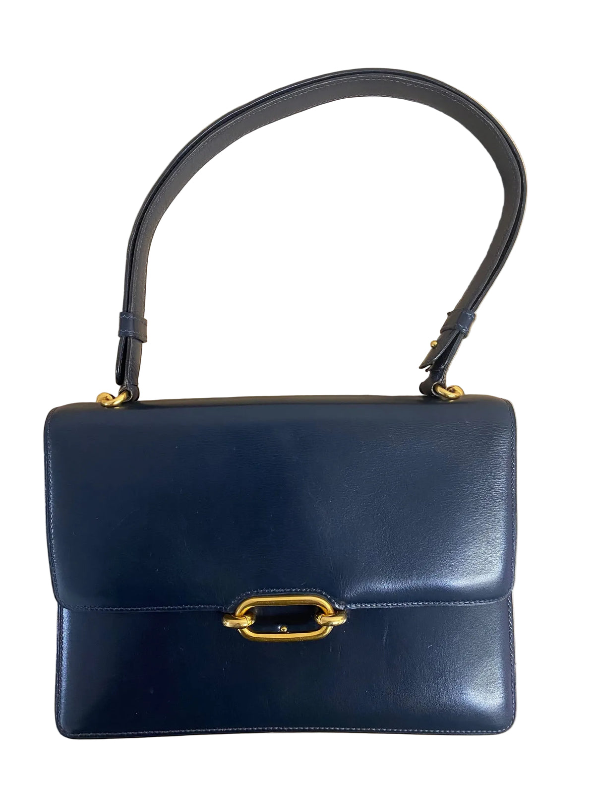 Hermès Dark Blue Fonsbell Bag