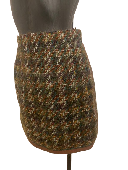 Chanel by Karl Lagerfeld Mohair Tweed Mini Skirt (FW1991)