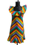 Rainbow Dress Valentino RESORT 2015  by M.Grazia Chiuri & PierPaolo Piccioli