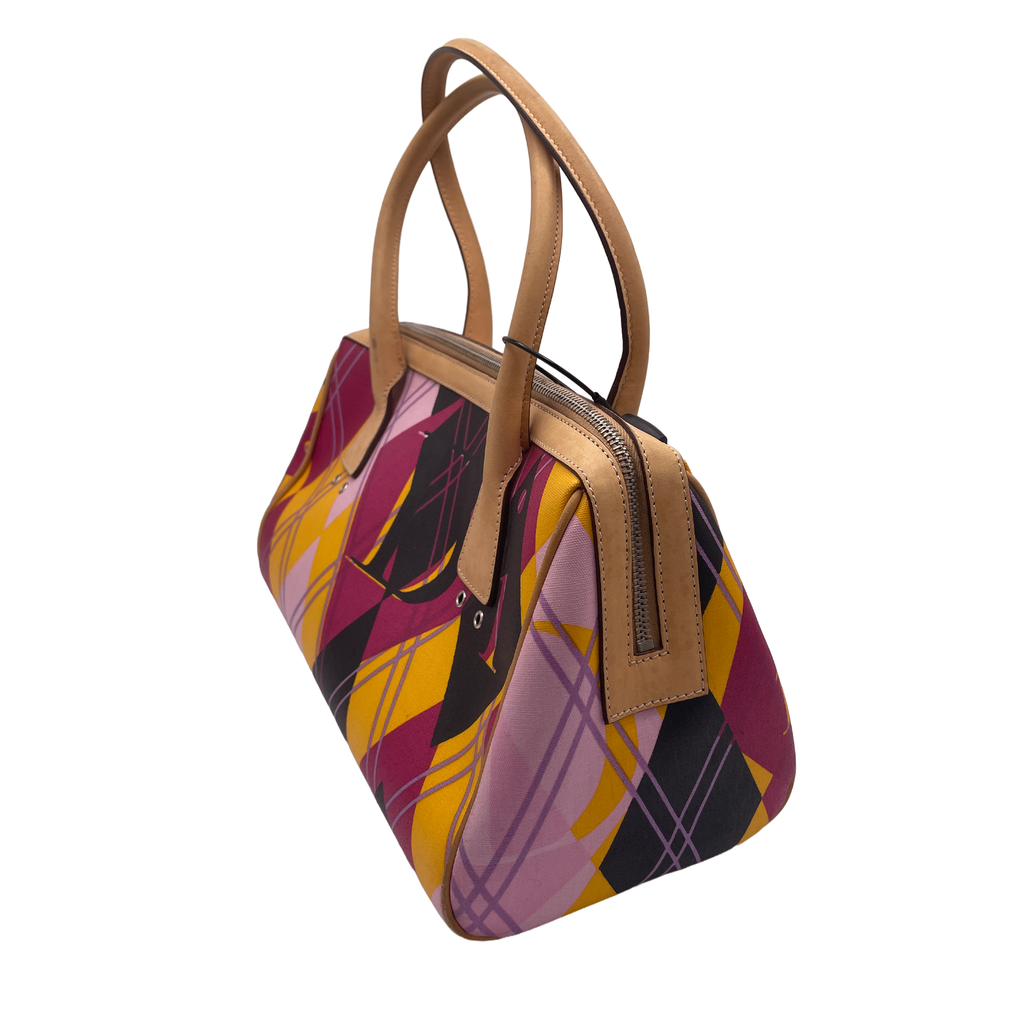 Christian Dior by John Galliano Graphic Handbag