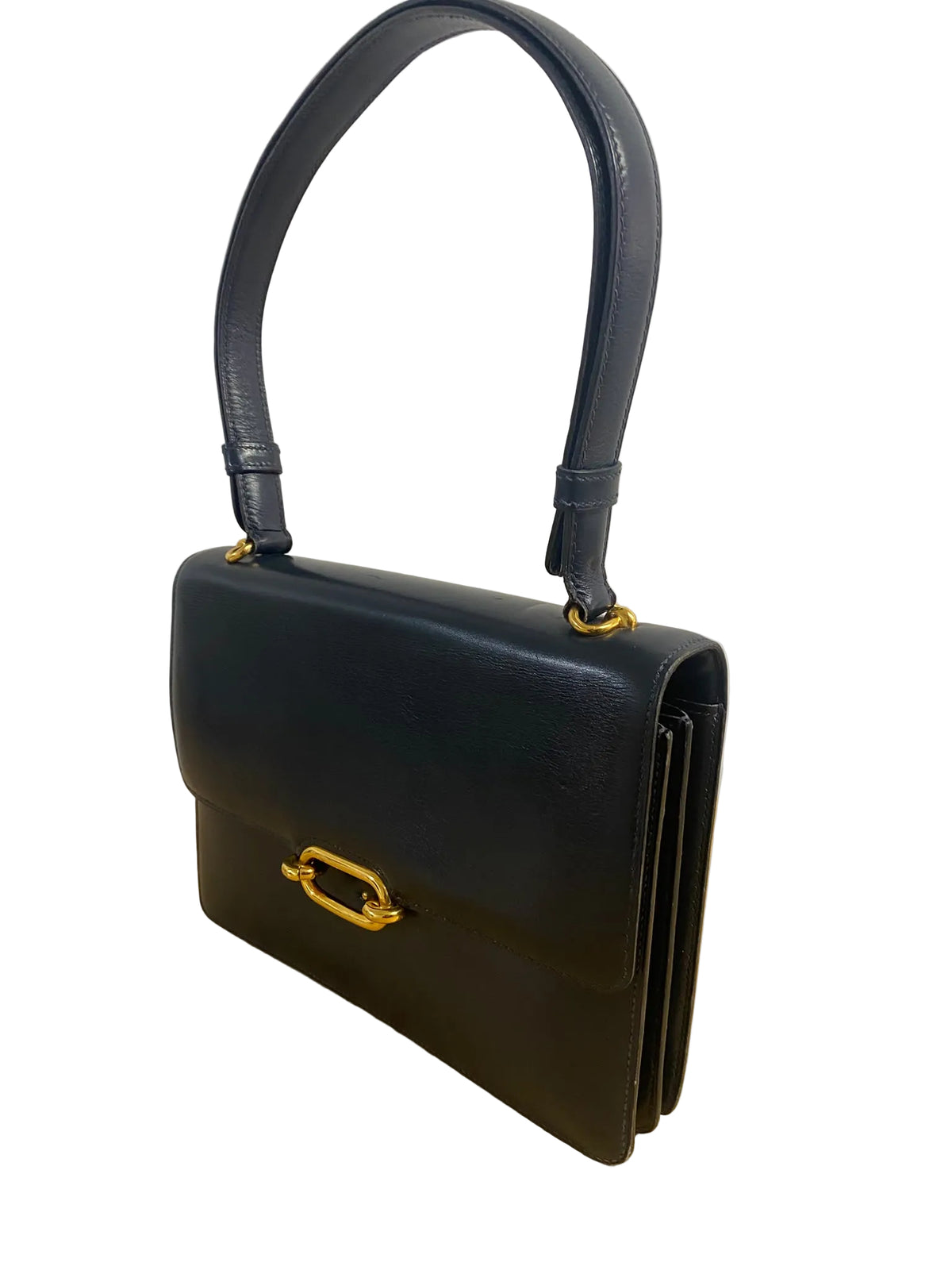 Hermès Dark Blue Fonsbell Bag