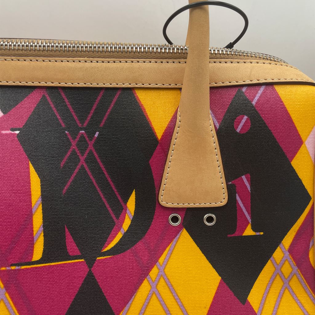 Christian Dior by John Galliano Graphic Handbag